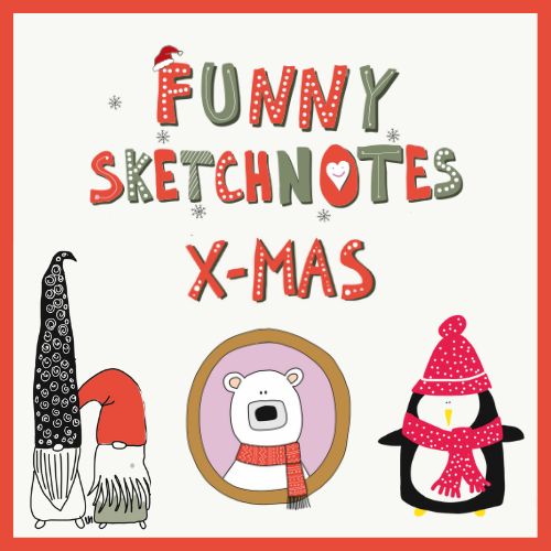Funny Sketchnotes - X-Mas - Online-Kurs