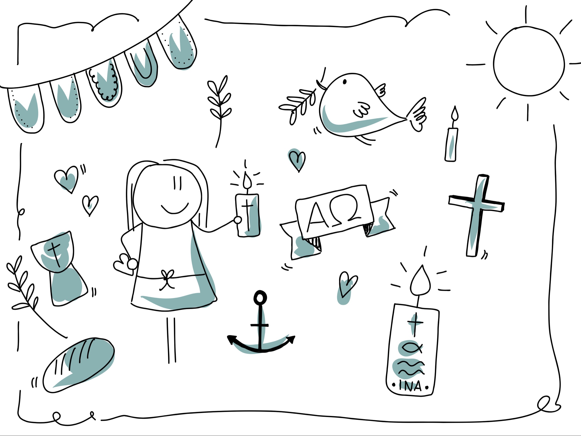 Symbole-Taufe-Kommunion2